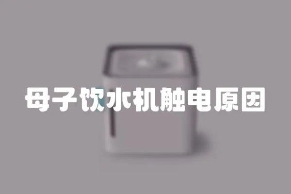母子飲水機(jī)觸電原因