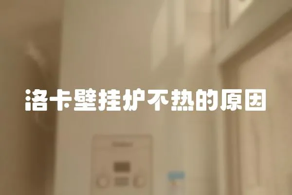 洛卡壁掛爐不熱的原因