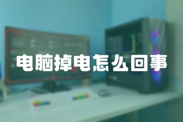 電腦掉電怎么回事