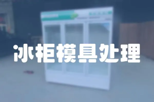 冰柜模具處理