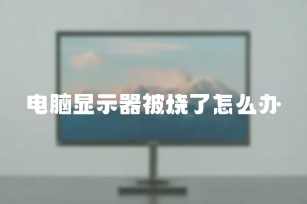 電腦顯示器被燒了怎么辦