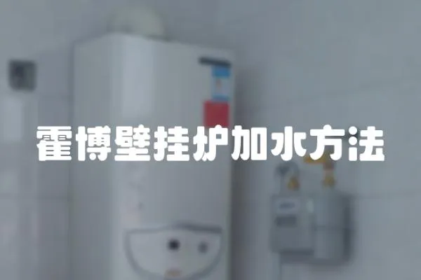 霍博壁掛爐加水方法