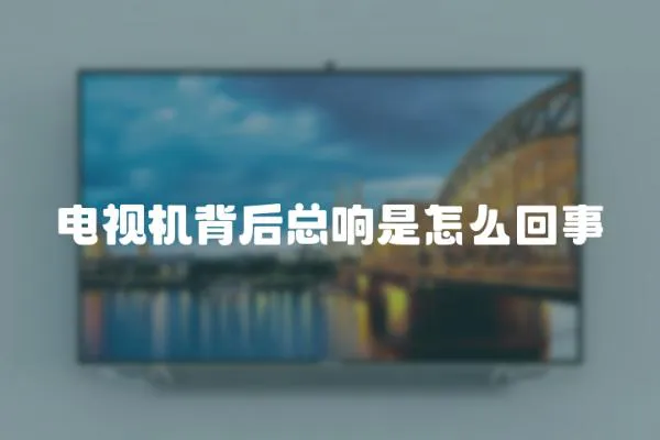 電視機(jī)背后總響是怎么回事