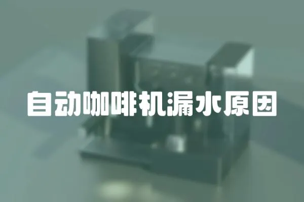 自動(dòng)咖啡機(jī)漏水原因