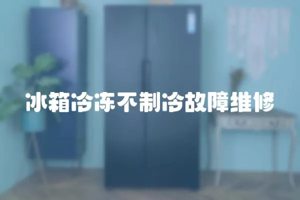 冰箱冷凍不制冷故障維修