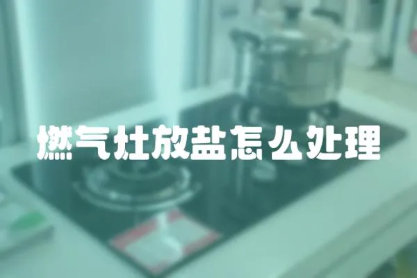 燃?xì)庠罘披}怎么處理