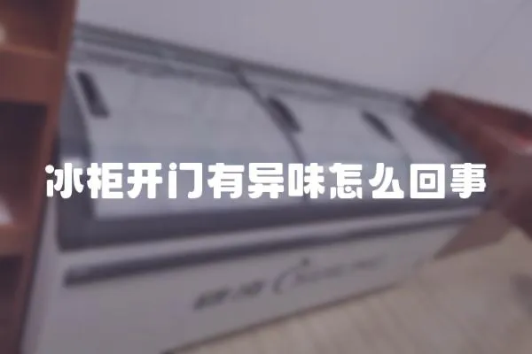 冰柜開門有異味怎么回事