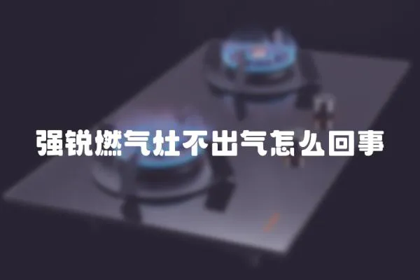 強銳燃氣灶不出氣怎么回事