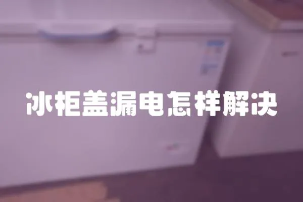 冰柜蓋漏電怎樣解決