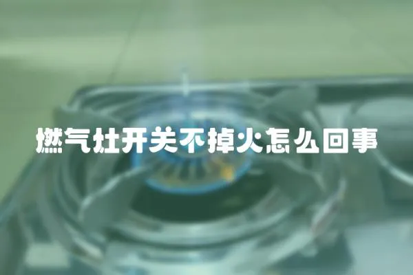燃氣灶開關不掉火怎么回事