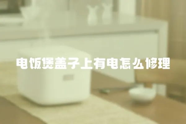 電飯煲蓋子上有電怎么修理