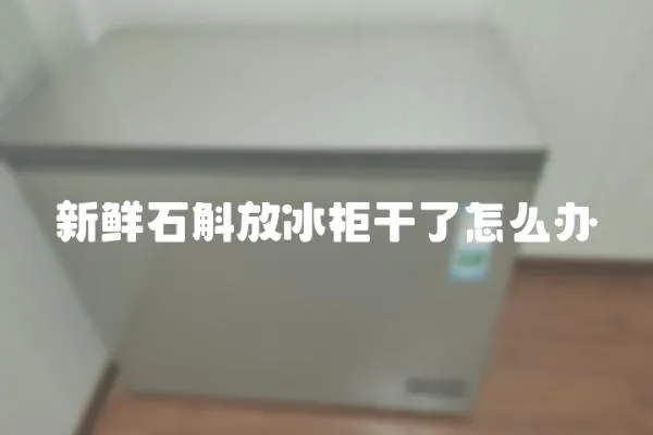 新鮮石斛放冰柜干了怎么辦