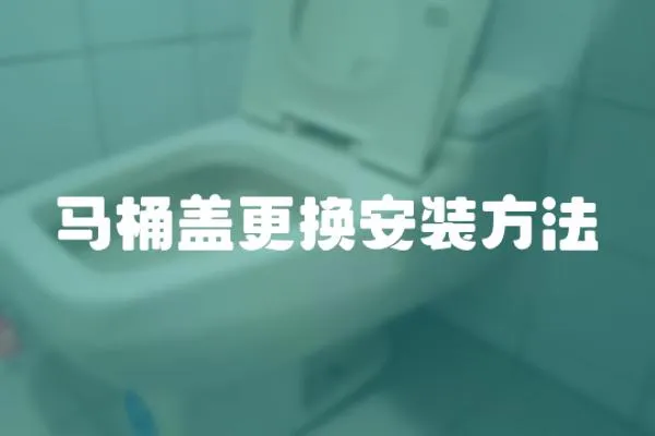 馬桶蓋更換安裝方法