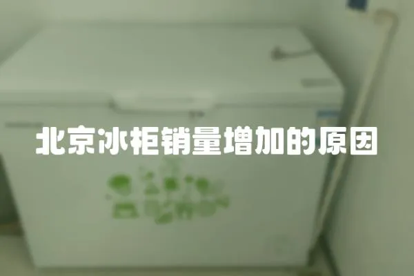 北京冰柜銷量增加的原因