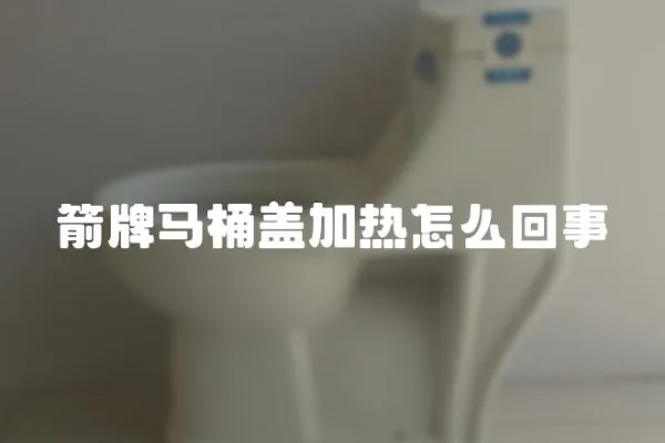 箭牌馬桶蓋加熱怎么回事