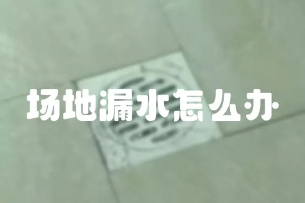 場地漏水怎么辦