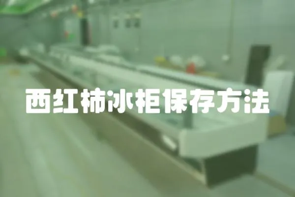 西紅柿冰柜保存方法