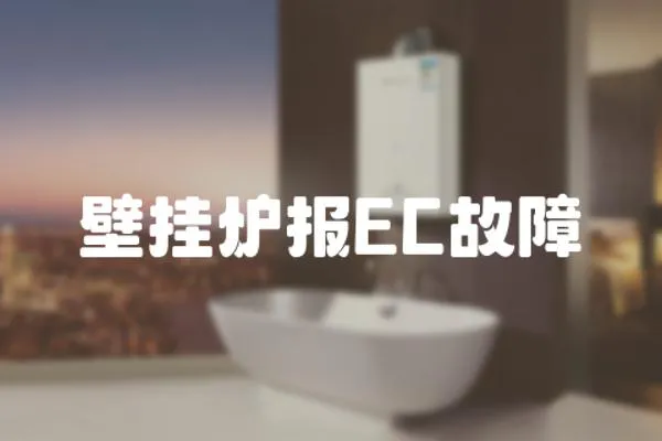 壁掛爐報EC故障
