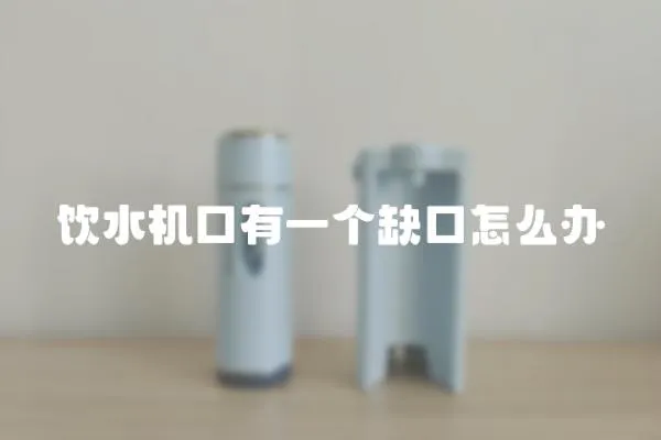 飲水機(jī)口有一個(gè)缺口怎么辦