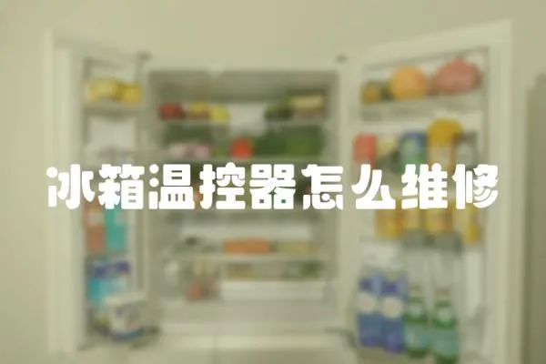冰箱溫控器怎么維修