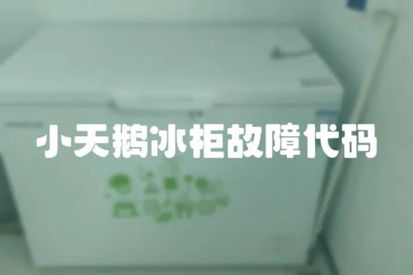 小天鵝冰柜故障代碼