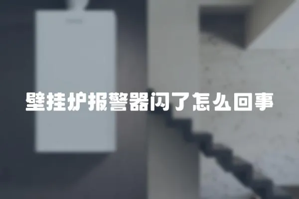 壁掛爐報(bào)警器閃了怎么回事