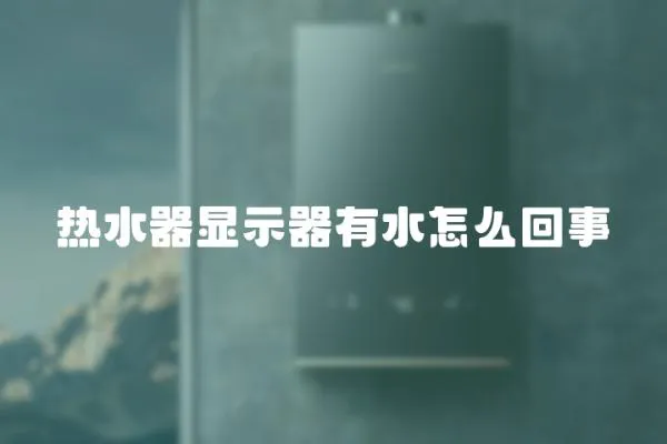熱水器顯示器有水怎么回事