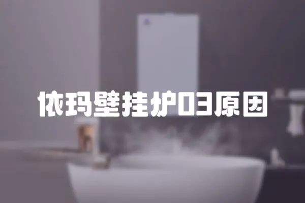 依瑪壁掛爐03原因