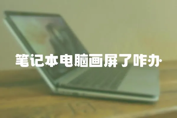 筆記本電腦畫屏了咋辦