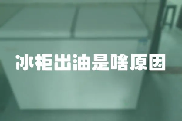 冰柜出油是啥原因