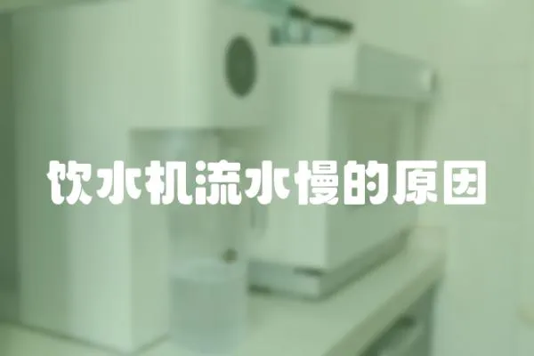 飲水機流水慢的原因