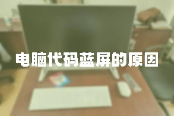 電腦代碼藍屏的原因