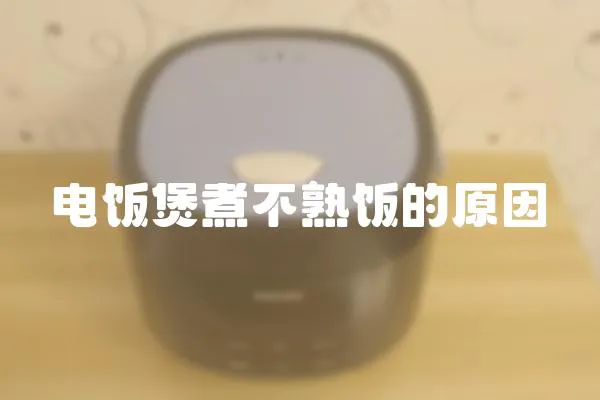 電飯煲煮不熟飯的原因