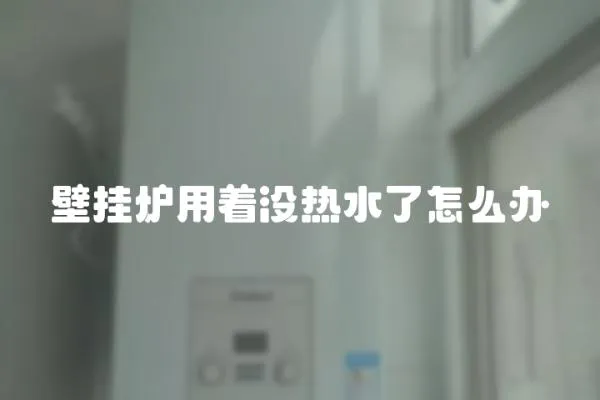 壁掛爐用著沒熱水了怎么辦
