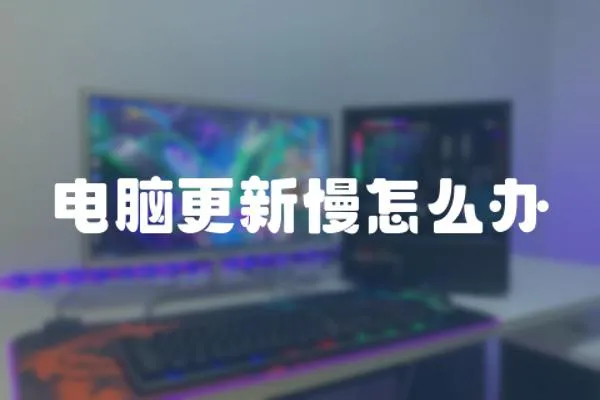 電腦更新慢怎么辦