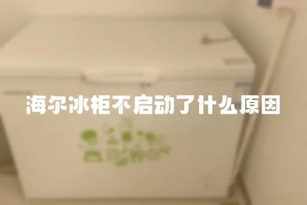 海爾冰柜不啟動了什么原因