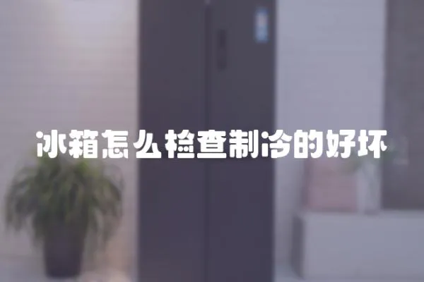 冰箱怎么檢查制冷的好壞