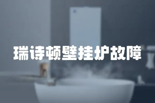 瑞詩頓壁掛爐故障