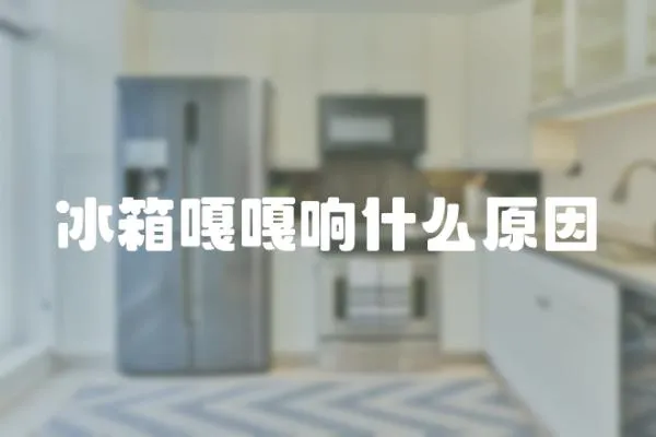 冰箱嘎嘎響什么原因