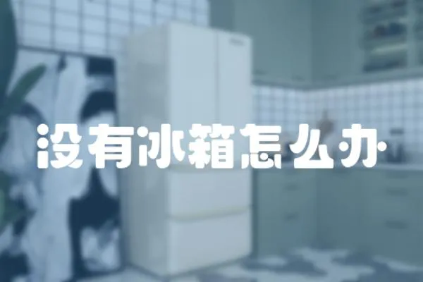 沒有冰箱怎么辦