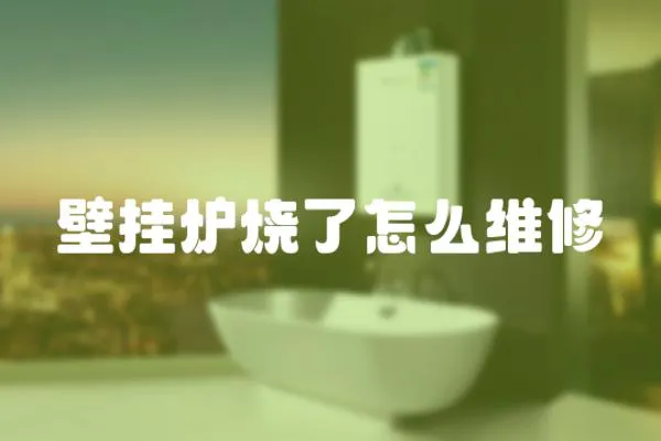 壁掛爐燒了怎么維修