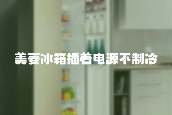 美菱冰箱插著電源不制冷