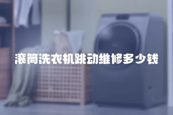 滾筒洗衣機跳動維修多少錢