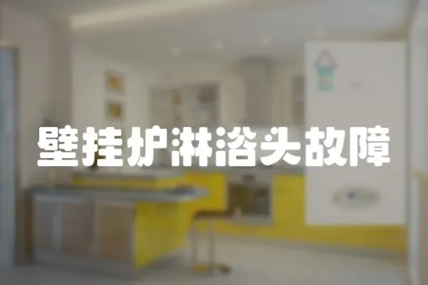 壁掛爐淋浴頭故障