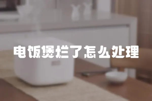 電飯煲爛了怎么處理
