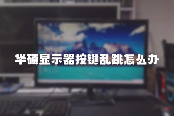 華碩顯示器按鍵亂跳怎么辦