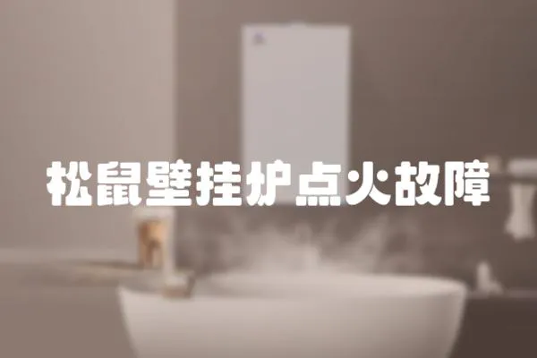 松鼠壁掛爐點火故障