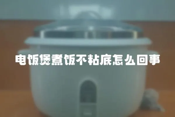 電飯煲煮飯不粘底怎么回事