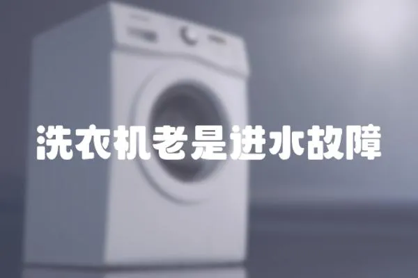 洗衣機(jī)老是進(jìn)水故障