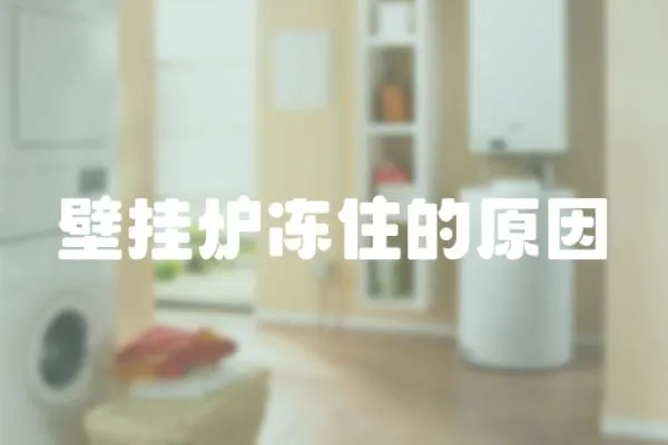 壁掛爐凍住的原因